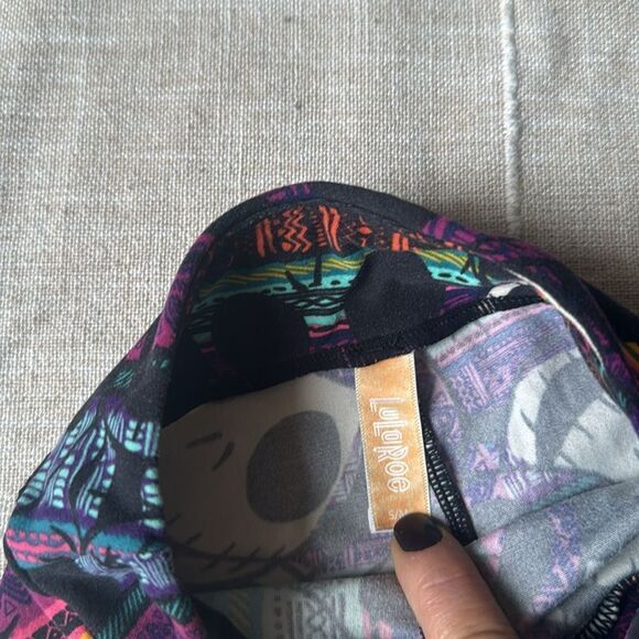 Lularoe Jack Skeleton Halloween Leggings 2 Pair Set - Picture 6 of 6